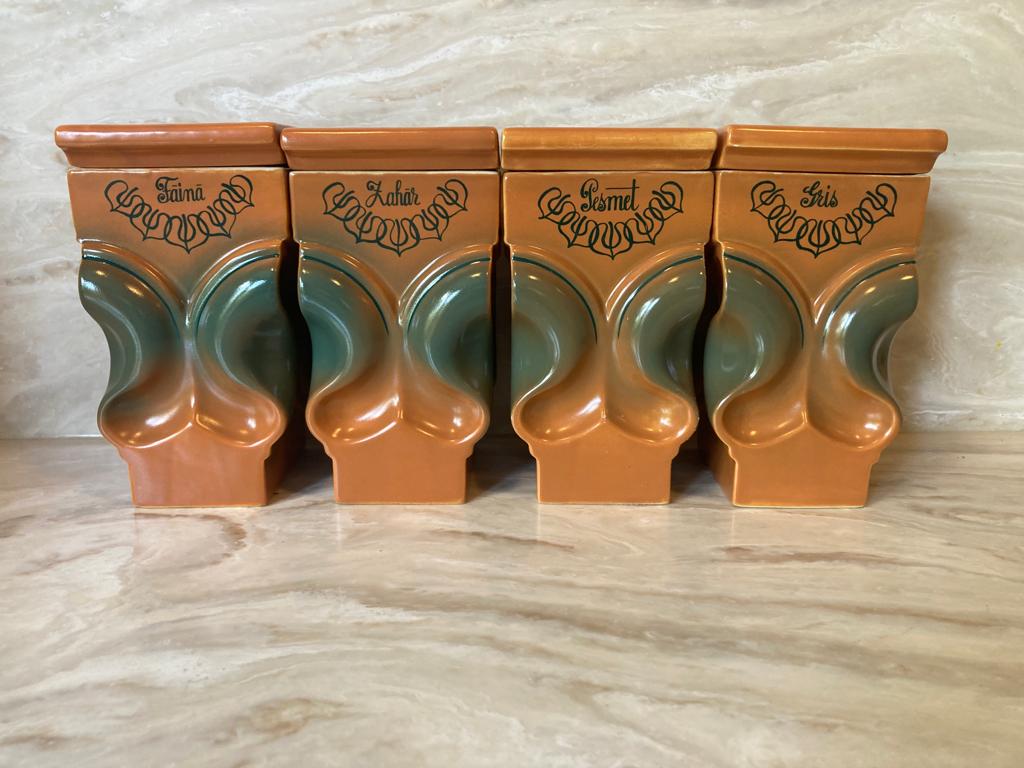 Romanian Ceramic Storage Jars