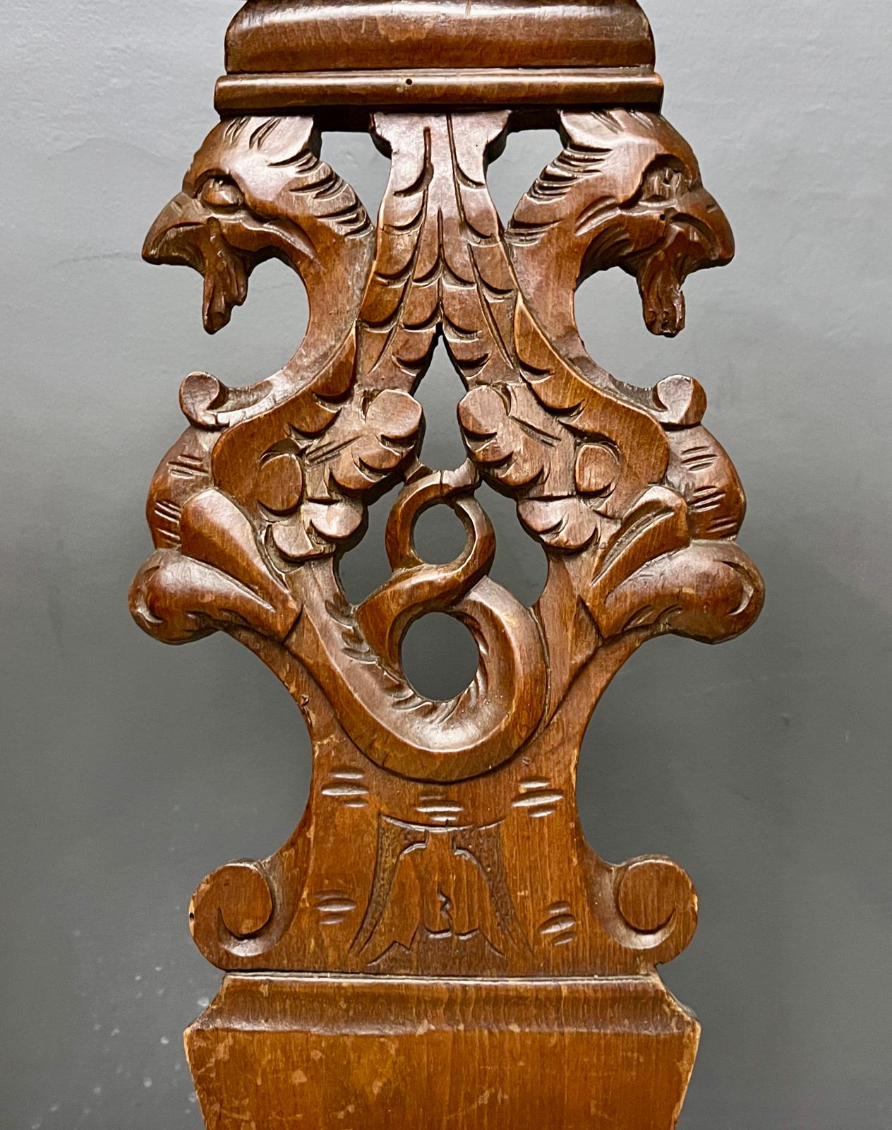 Pair of Mahogany Corner Chairs