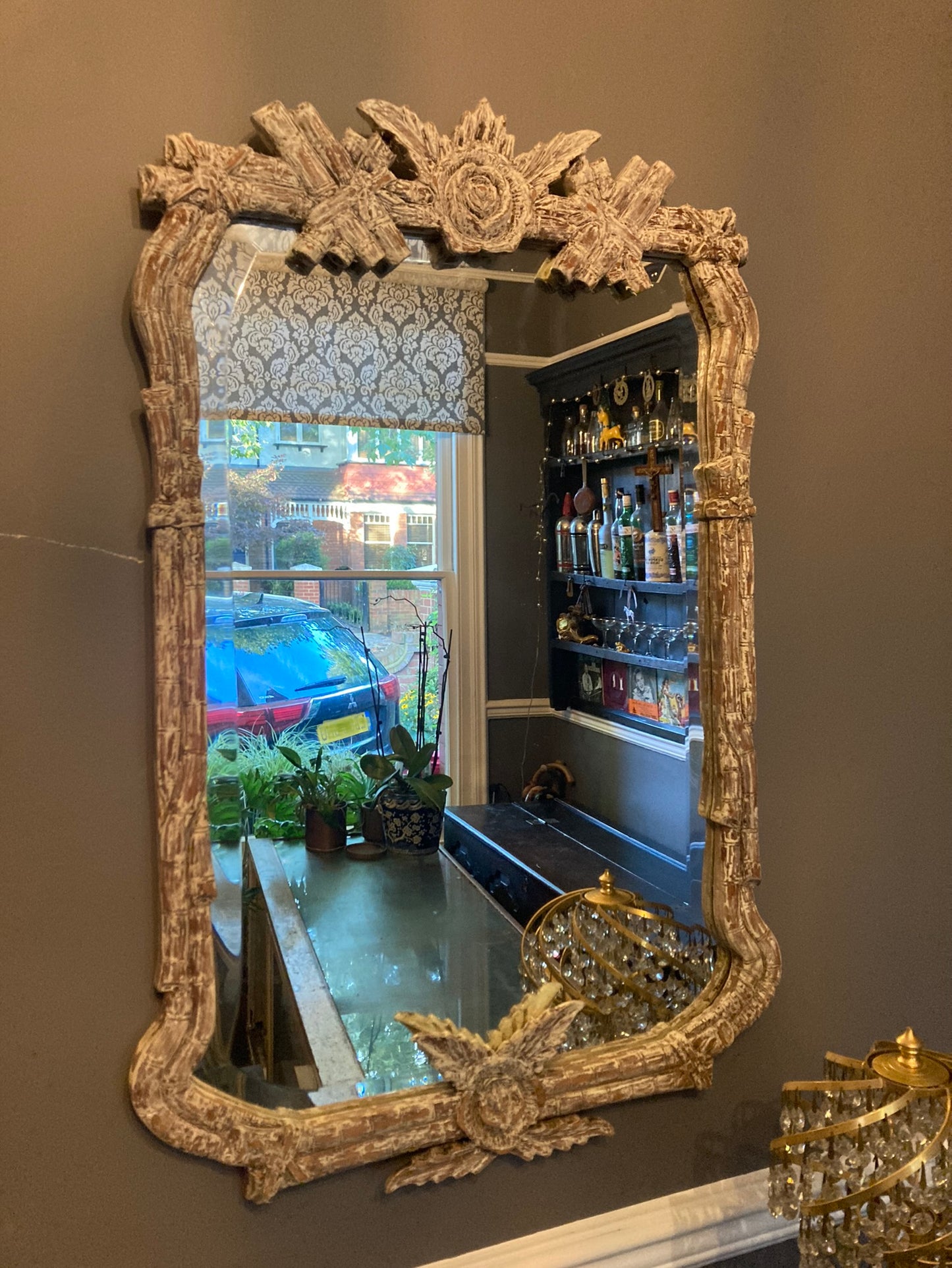 Vintage Bevelled Mirror